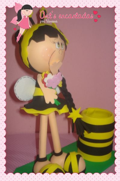 Abelhinha com porta treco